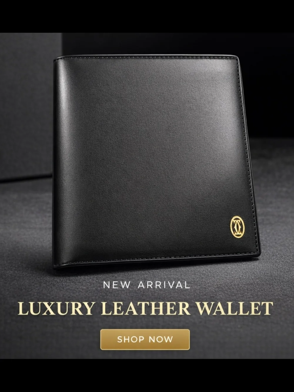 Cartier Luxury Authentic Leather Wallet EUC